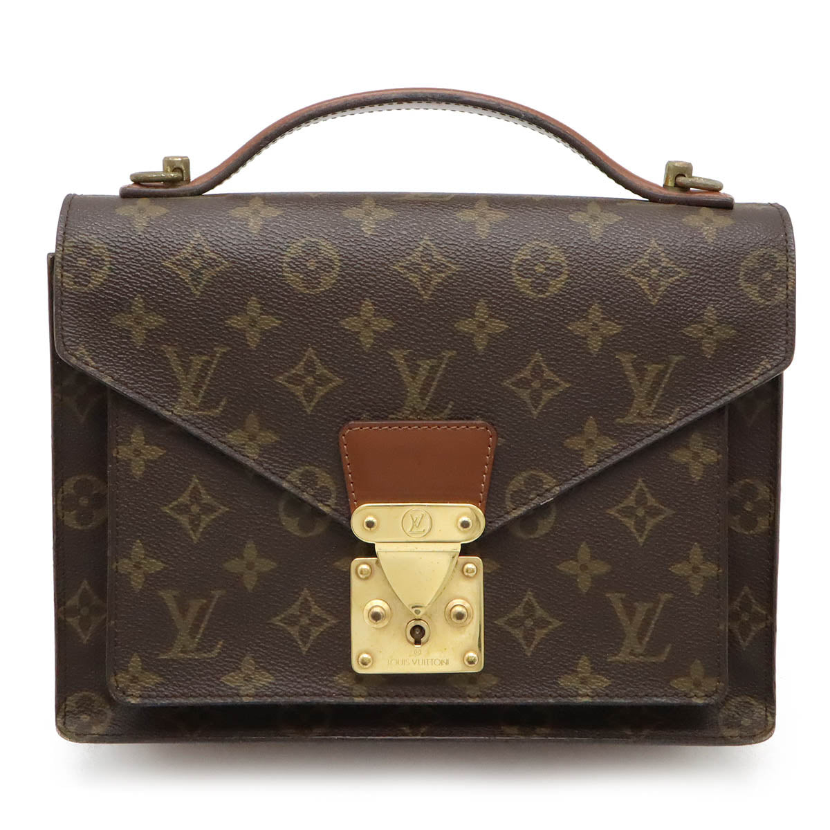 Louis Vuitton Monogram Monceau 26 Handbag M51187