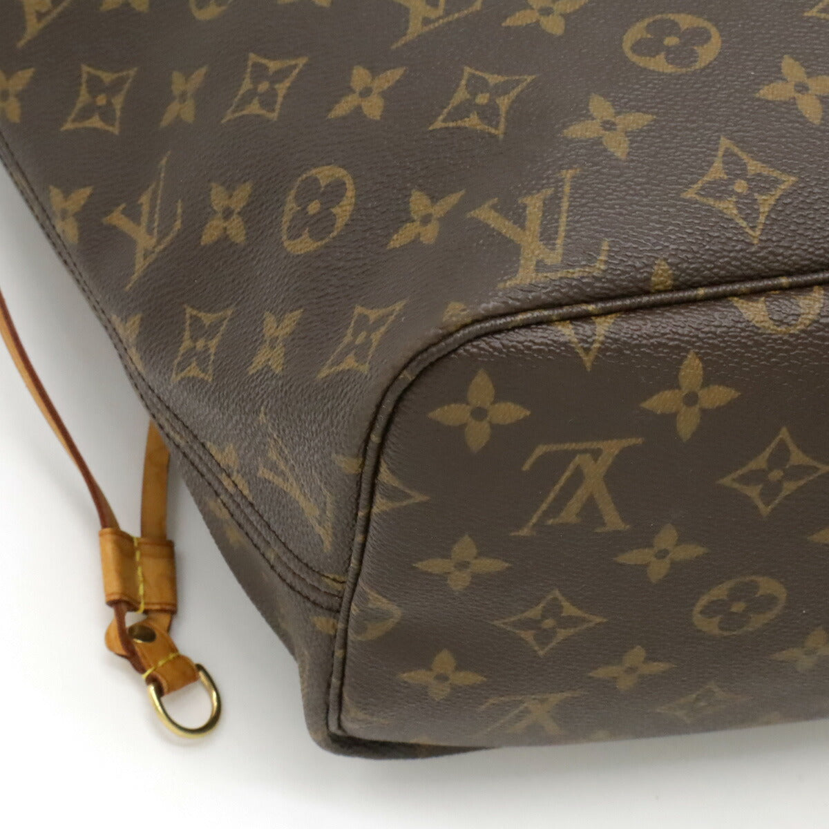 Louis Vuitton Monogram Neverfull MM Tote Bag M40156