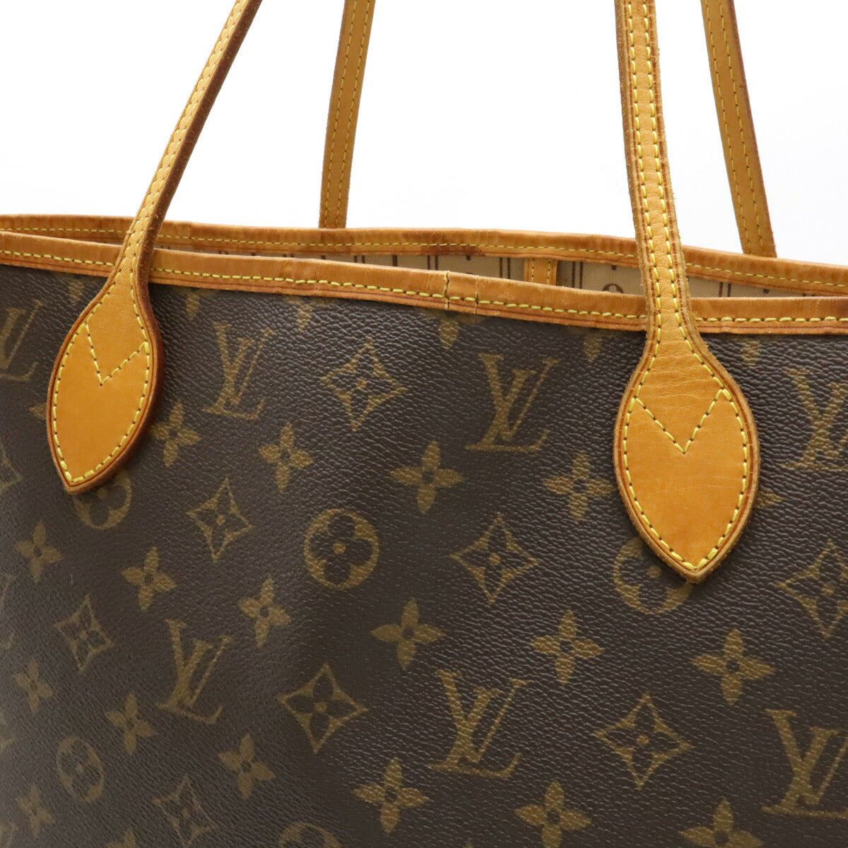 Louis Vuitton Monogram Neverfull MM Tote Bag M40156