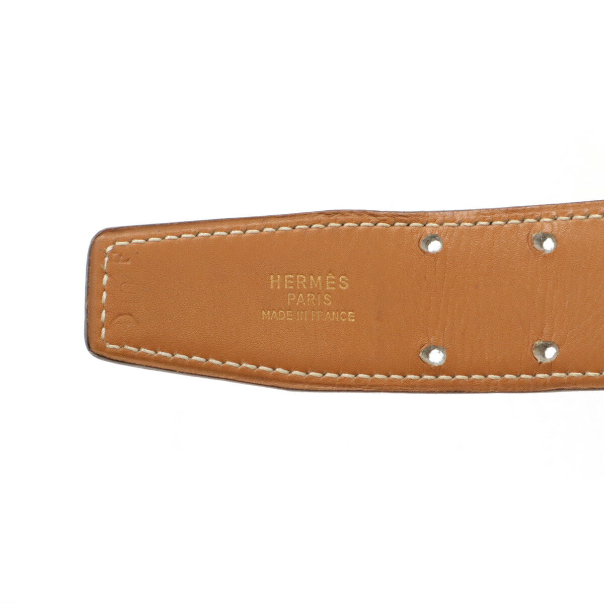 Hermes Double H Reversible Leather Belt