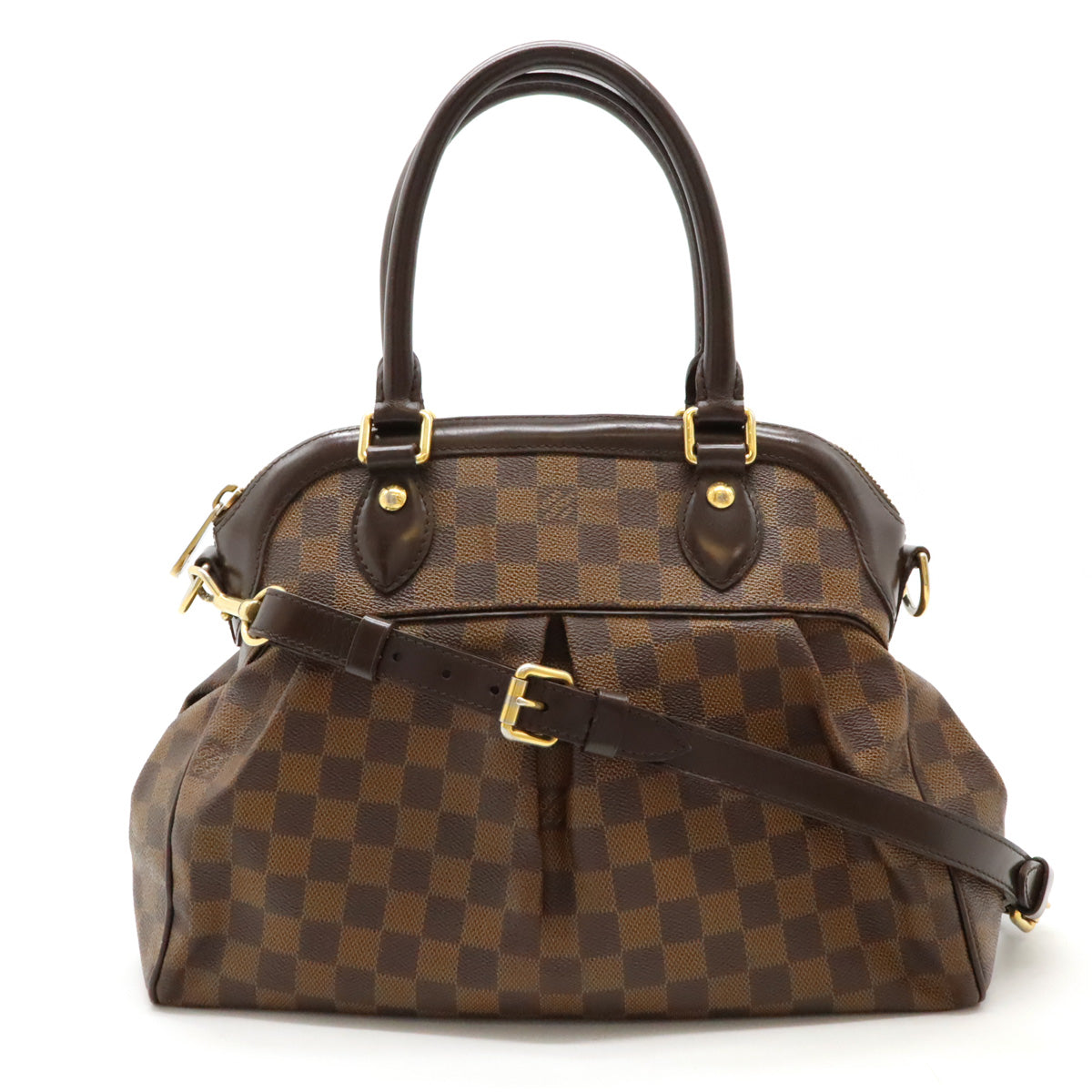 Louis Vuitton Damier Trevi PM Handbag N51997 in Very Good Condition