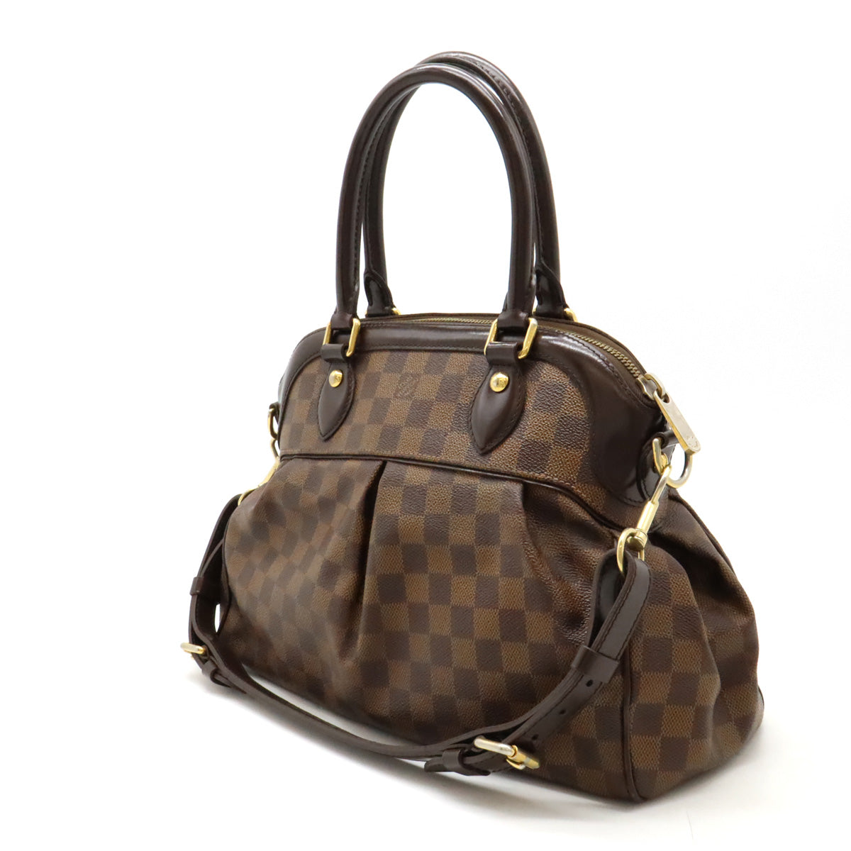 Louis Vuitton Damier Trevi PM Handbag N51997 in Very Good Condition