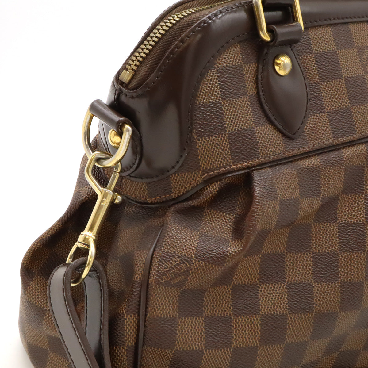 Louis Vuitton Damier Trevi PM Handbag N51997 in Very Good Condition