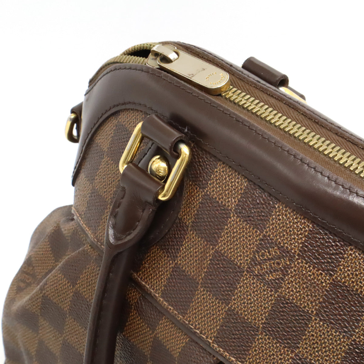 Louis Vuitton Damier Trevi PM Handbag N51997 in Very Good Condition