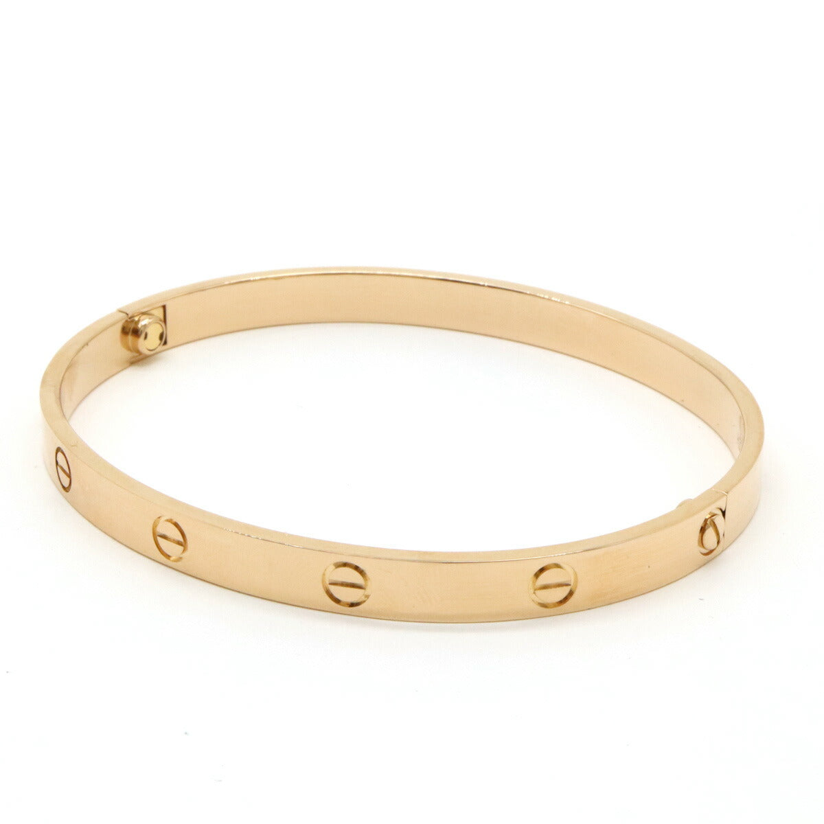 Cartier LOVE Bracelet Bangle Pink Gold