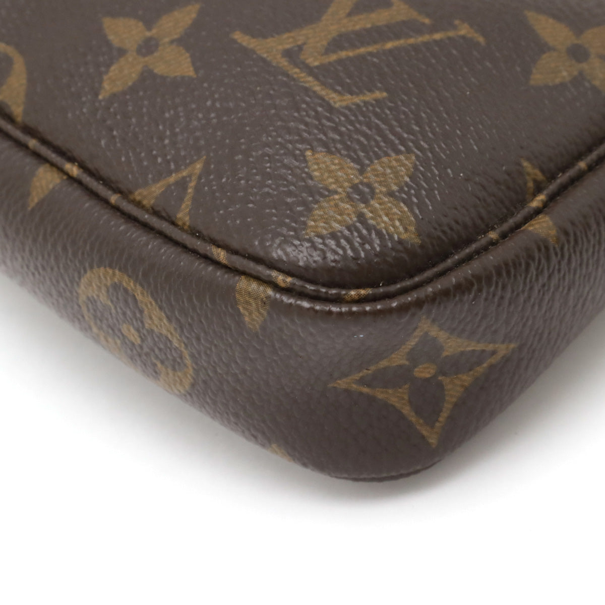 Louis Vuitton Monogram Mini Pochette Accessory Pouch M58009 in Very Good Condition