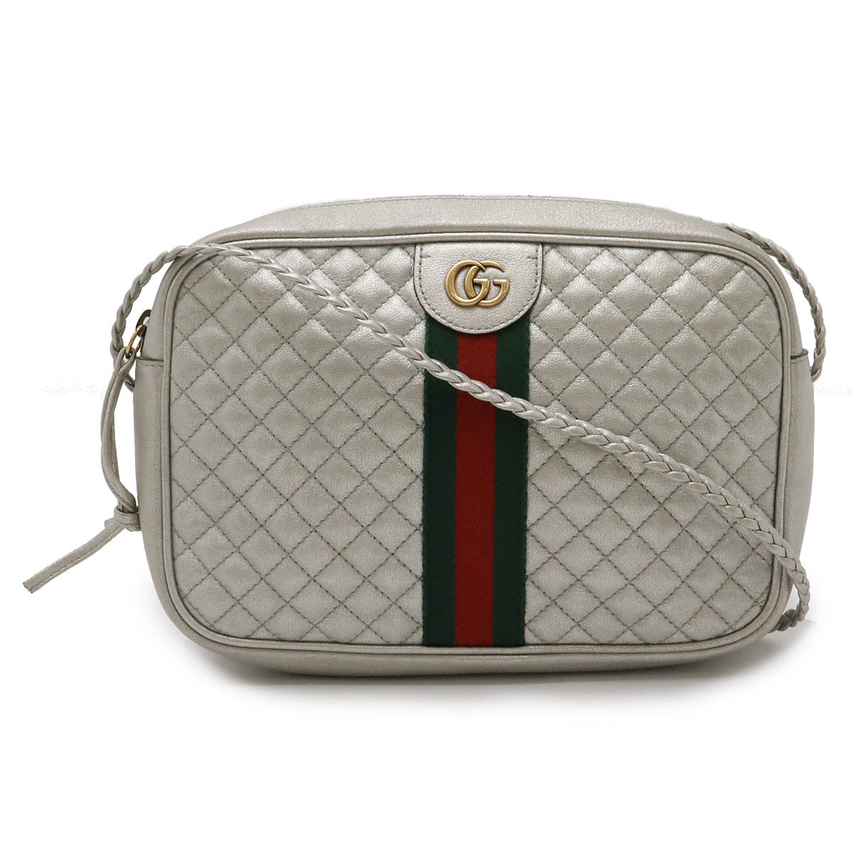 Gucci Leather GG Marmont Shoulder Bag 541051 in Great Condition