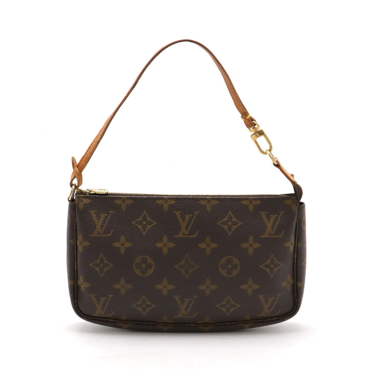 Louis Vuitton Monogram Pochette Accessoires Handbag M51980 in Very Good Condition