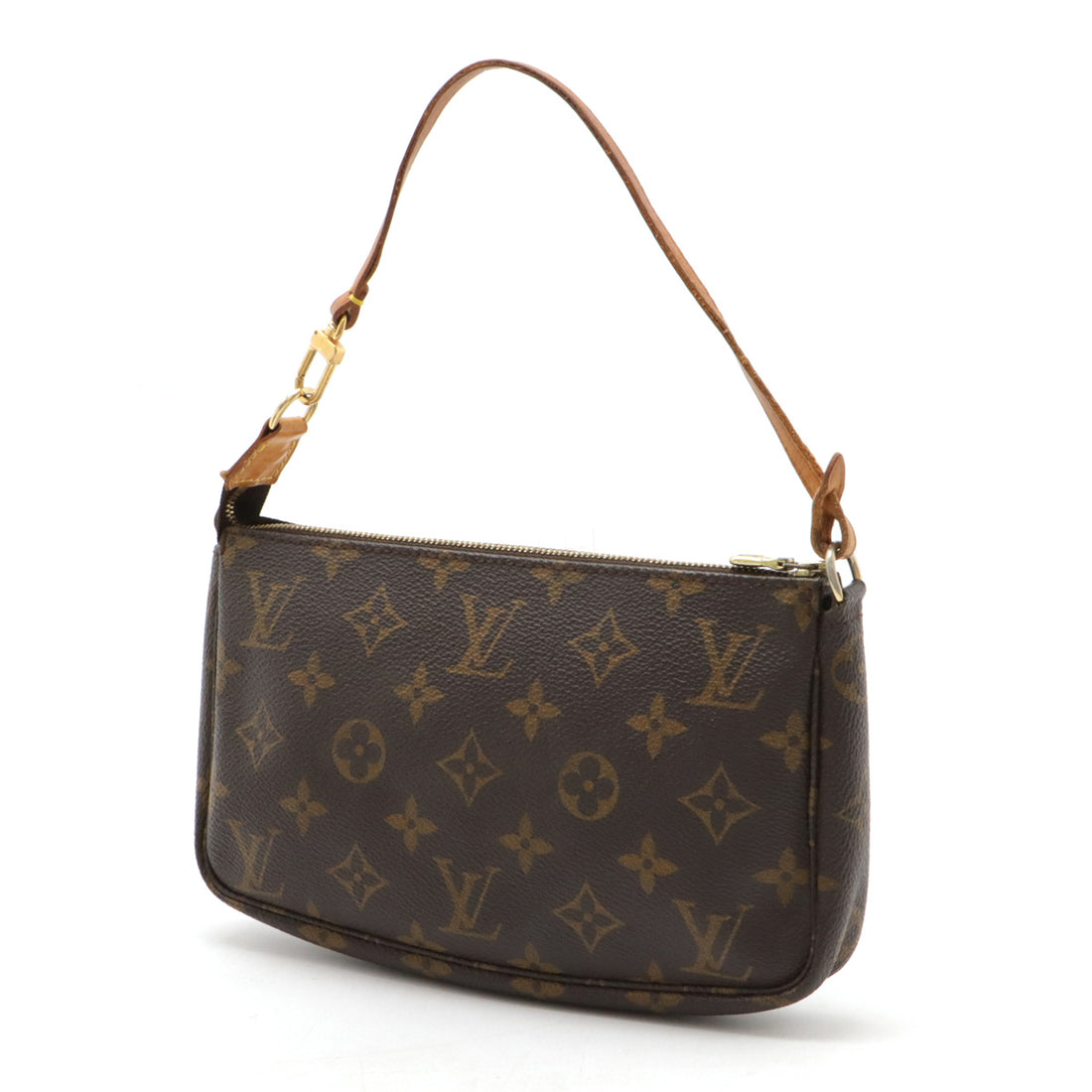 Louis Vuitton Monogram Pochette Accessoires Handbag M51980 in Very Good Condition