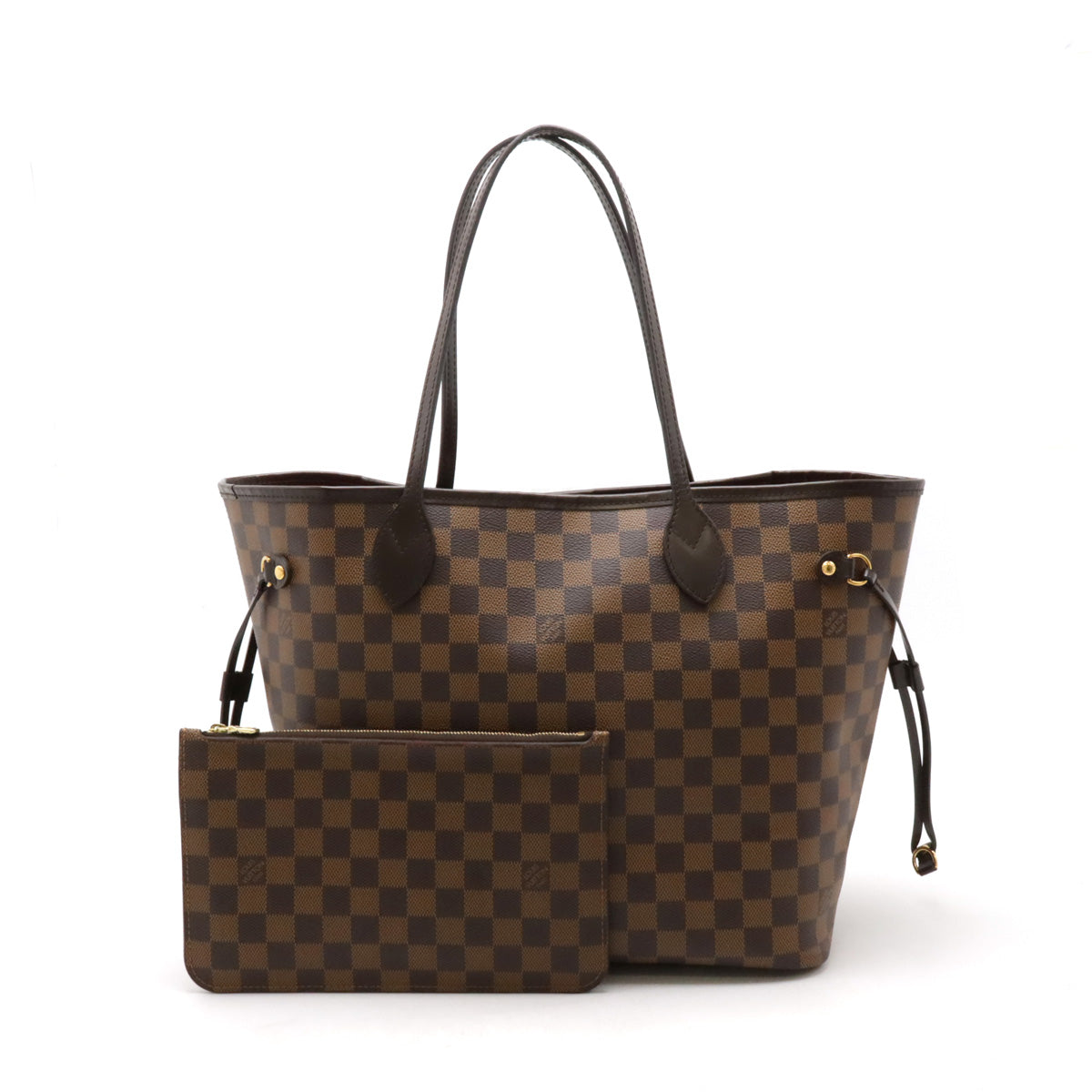 Louis Vuitton Damier Neverfull MM Tote Bag N41358 in Very Good Condition