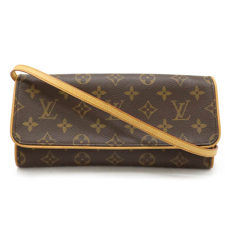 Louis Vuitton Monogram Pochette Twin GM Shoulder Bag M51852