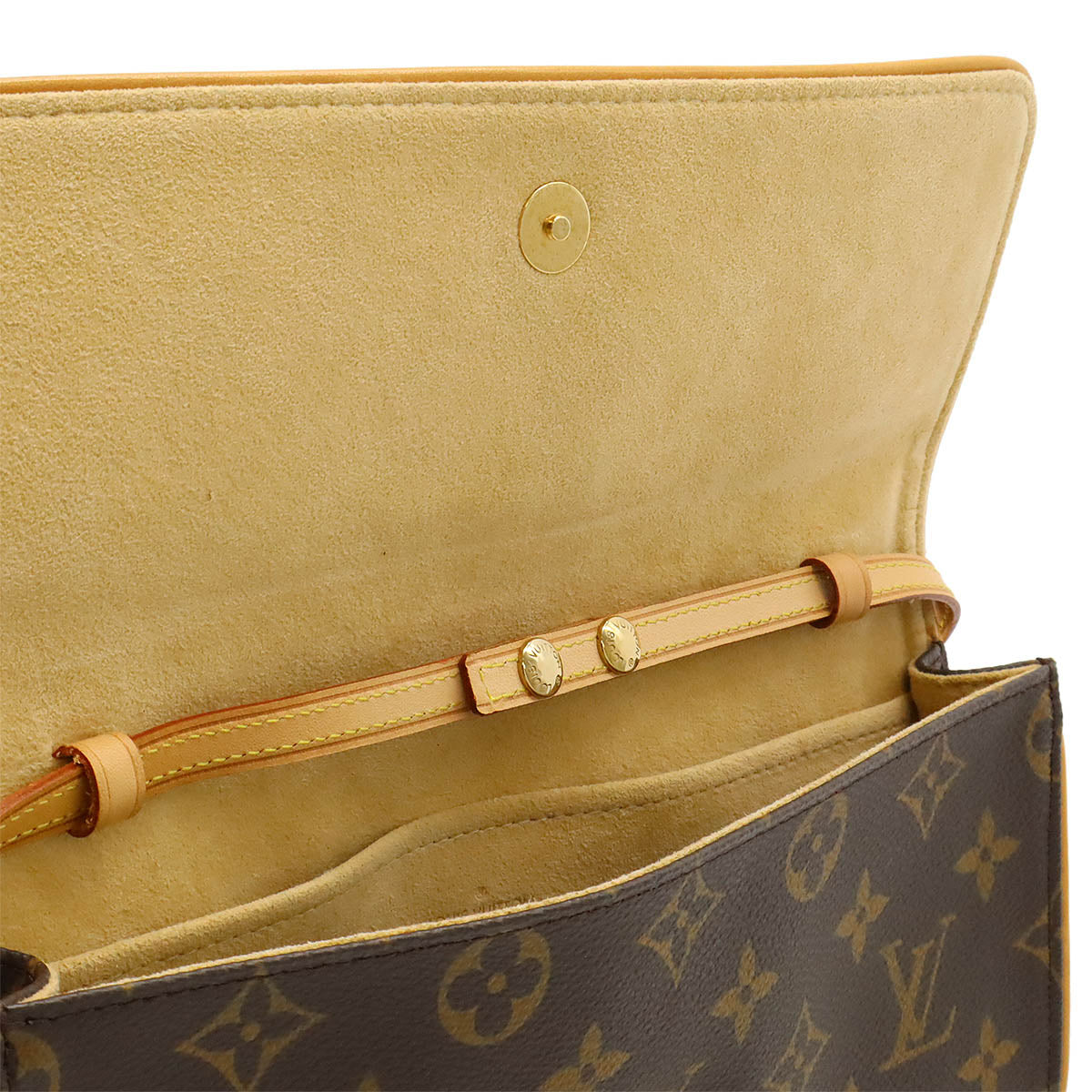 Louis Vuitton Monogram Pochette Twin GM Shoulder Bag M51852