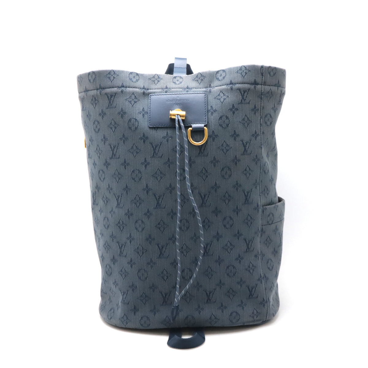 Louis Vuitton Monogram Denim Chalk Backpack M44617