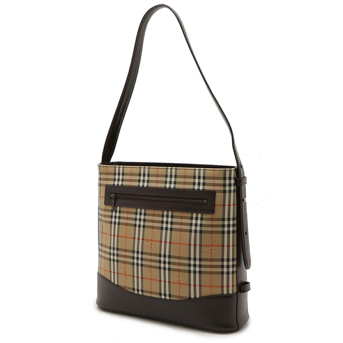 Burberry Nova Check Canvas Leather Shoulder Bag in Great Condition