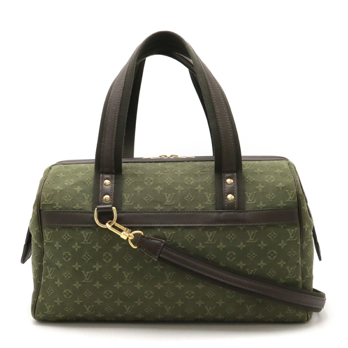 Louis Vuitton Josephine GM Canvas Leather Tote Bag