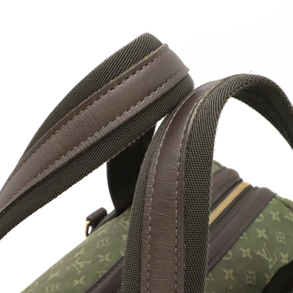 Louis Vuitton Josephine GM Canvas Leather Tote Bag