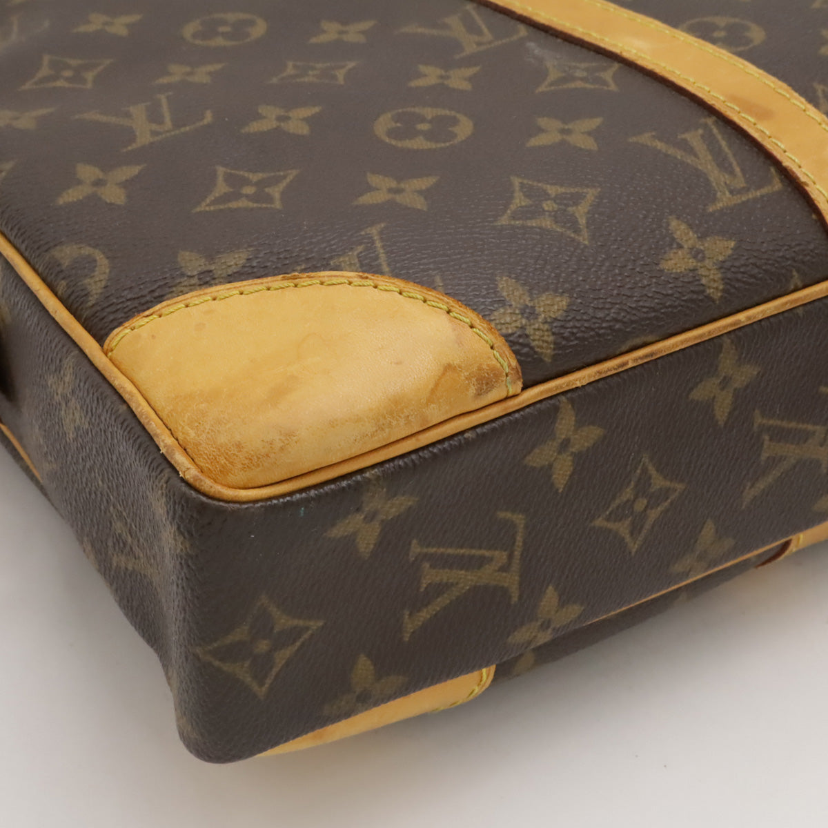 Louis Vuitton Monogram Porte-Documents Voyage Briefcase M53361 in Very Good Condition