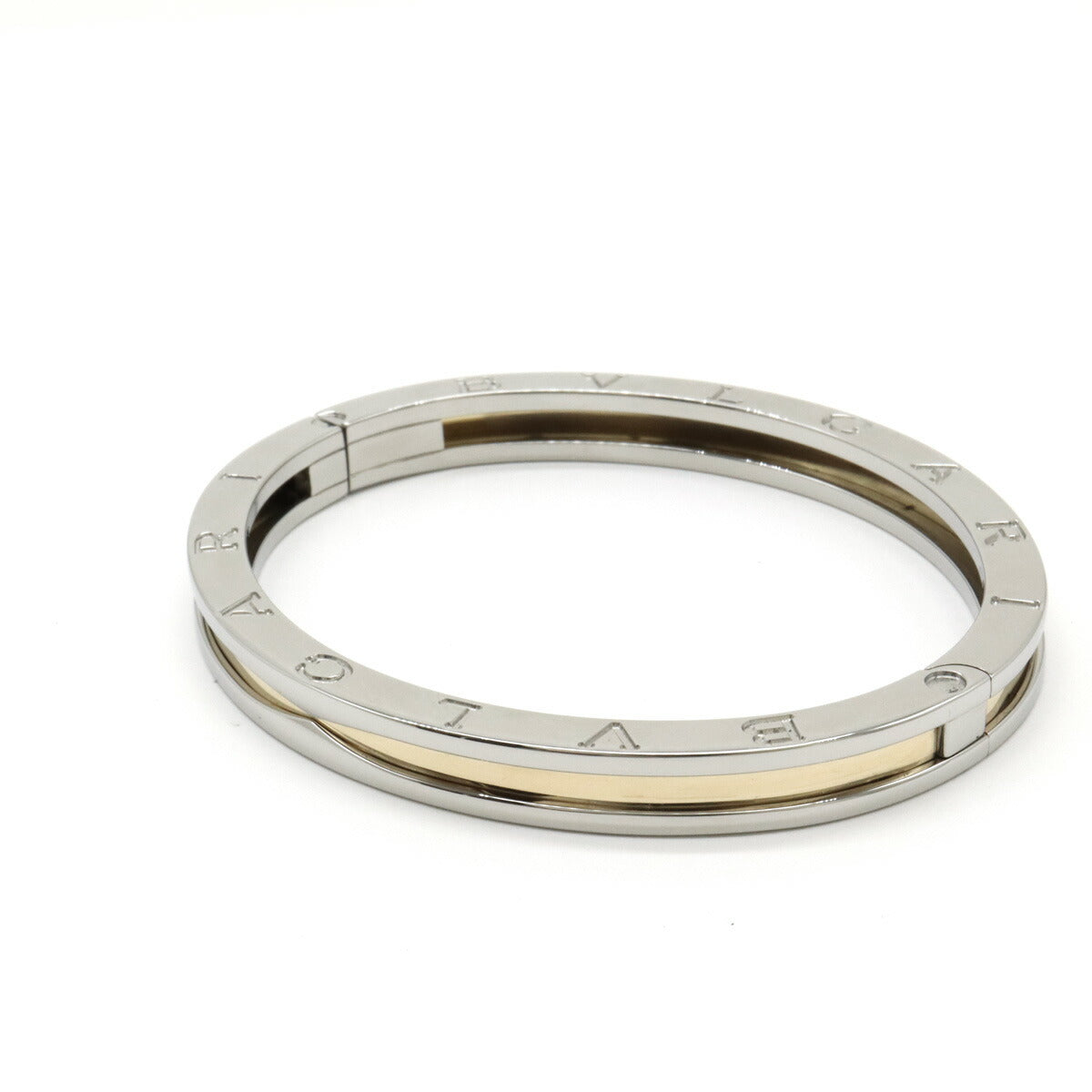 Bvlgari B.zero1 Bangle Bracelet SS K18YG