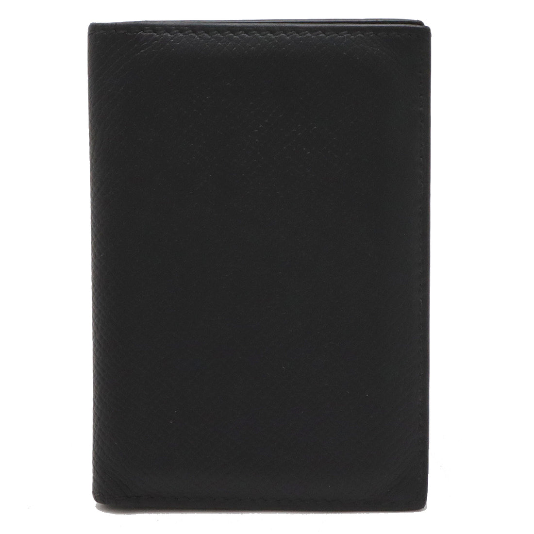 Hermes MC2 Euclid Card Case Black Leather in Very Good Condition