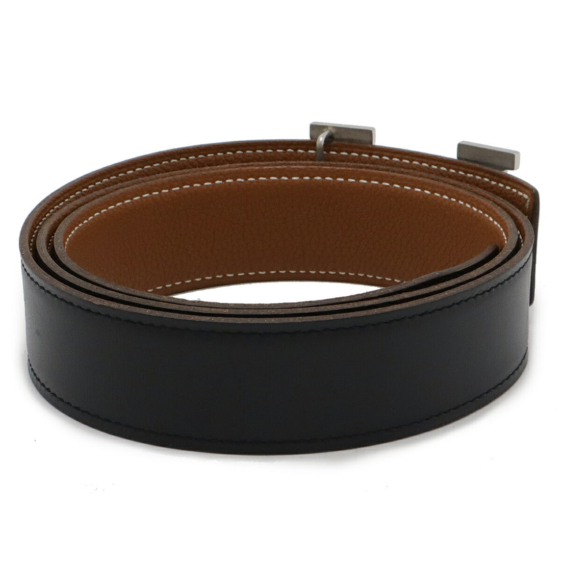 Hermes Constance H Reversible Leather Belt in Very Good Condition