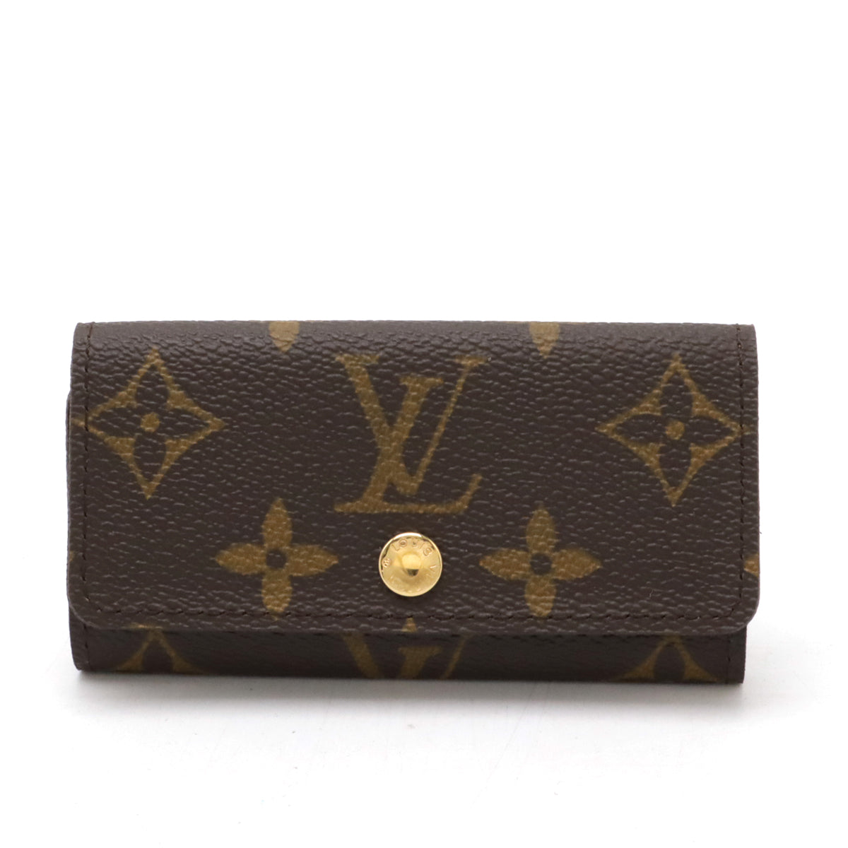 Louis Vuitton Monogram Multicles 4 Key Case M62631 in Pristine Condition