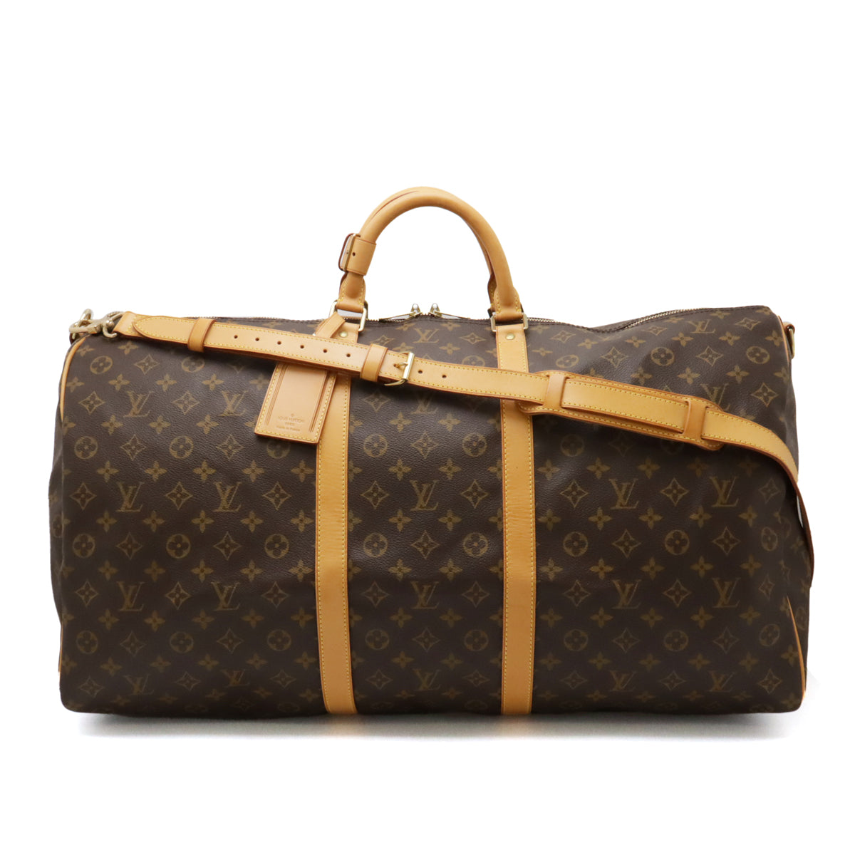 Louis Vuitton Monogram Keepall Bandouliere 60 Travel Bag M41412