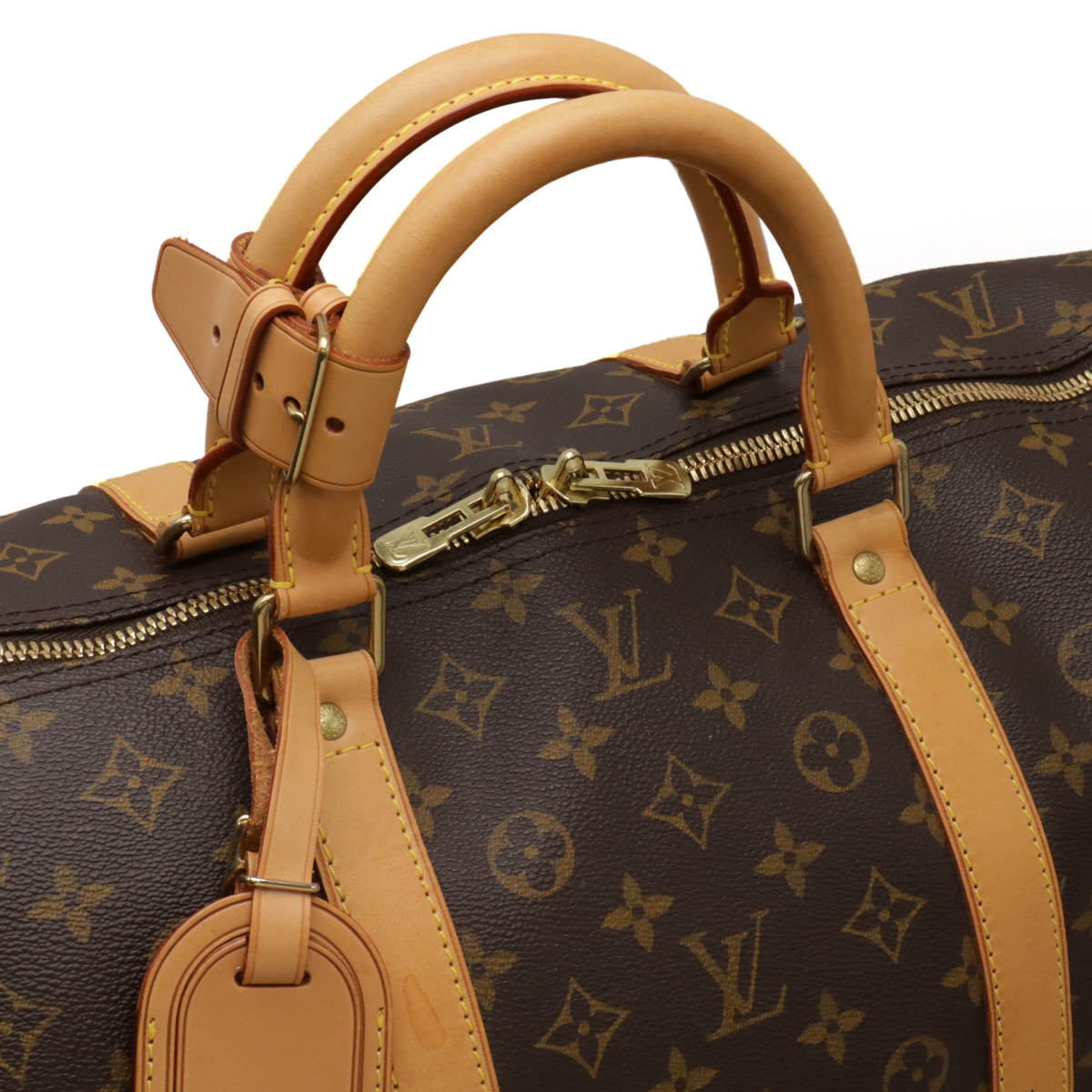 Louis Vuitton Monogram Keepall Bandouliere 60 Travel Bag M41412