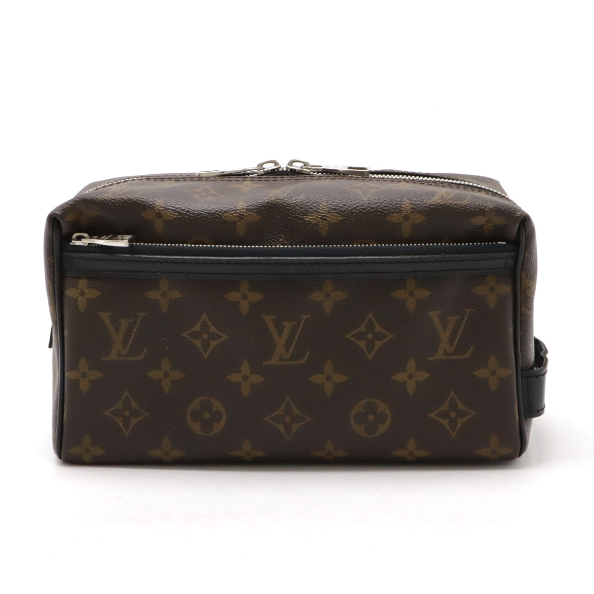 Louis Vuitton Monogram Leather Toiletry Pouch Clutch M40378 in Very Good Condition