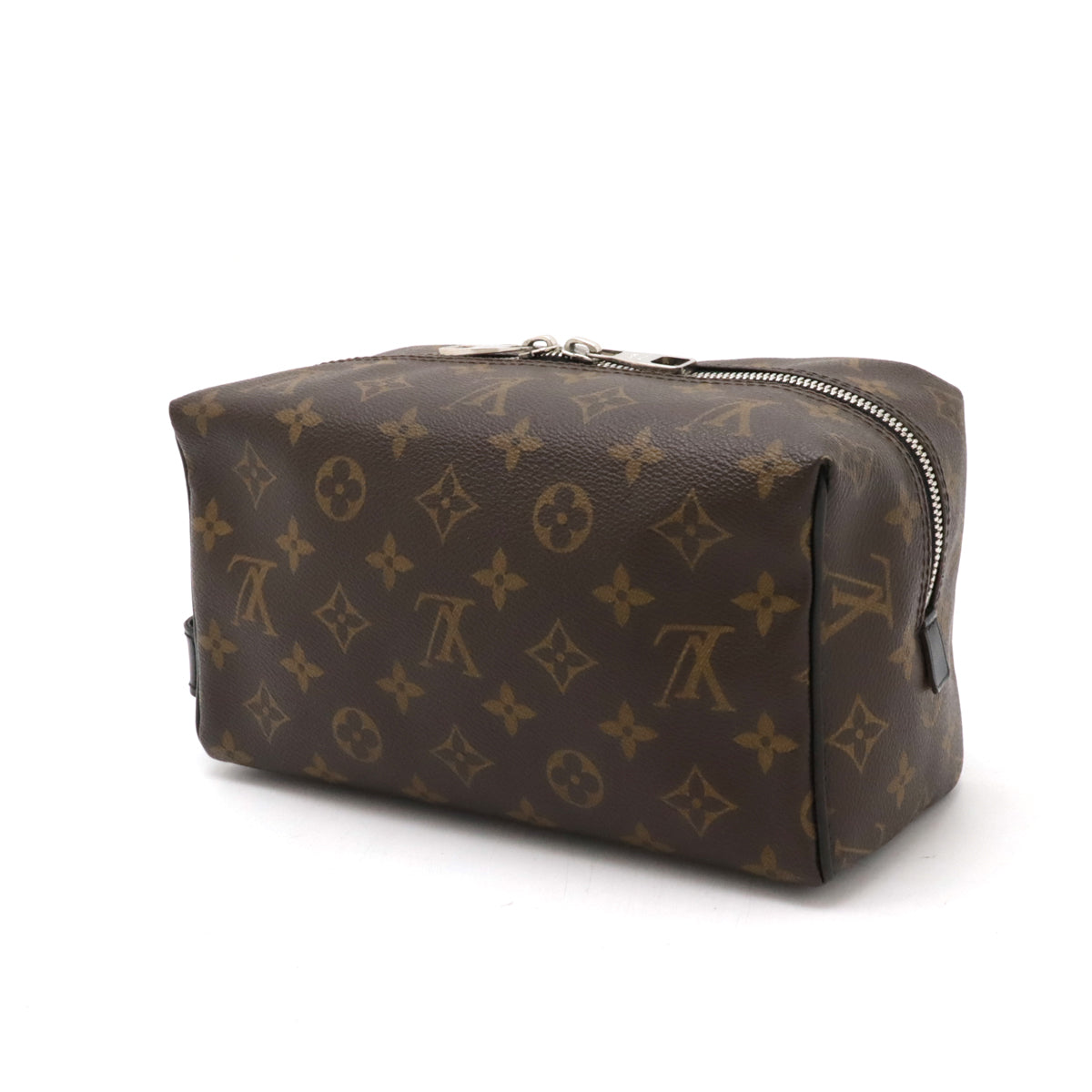 Louis Vuitton Monogram Leather Toiletry Pouch Clutch M40378 in Very Good Condition