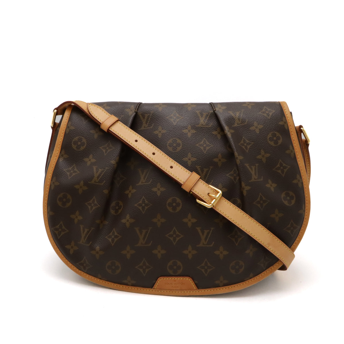 Louis Vuitton Monogram Menilmontant MM Shoulder Bag M40473 in Very Good Condition