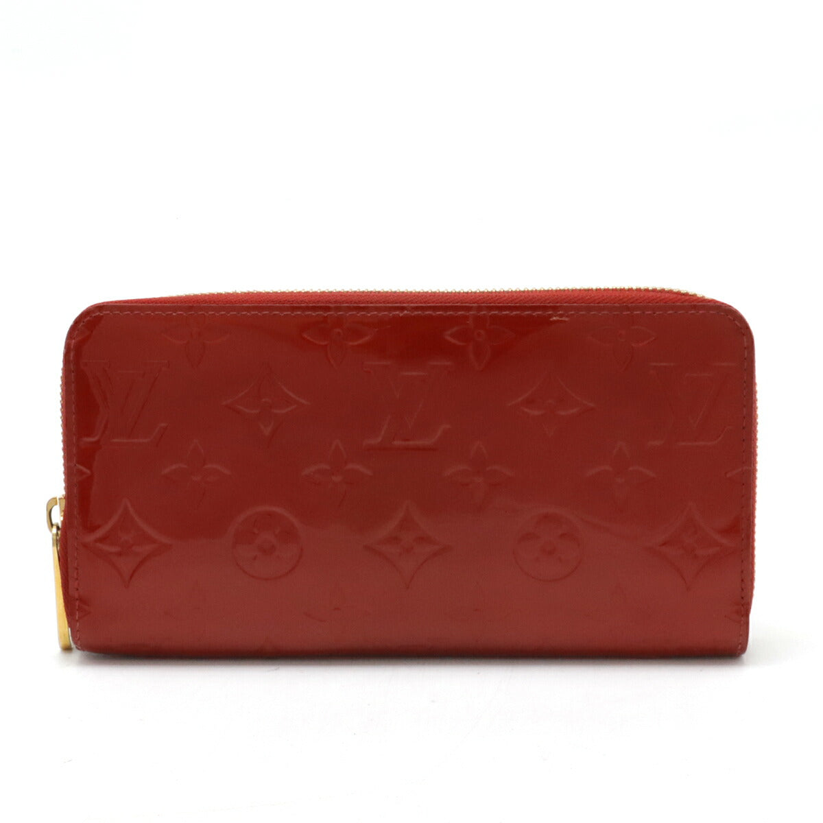 Louis Vuitton Monogram Vernis Zippy Wallet M91981 in Great Condition