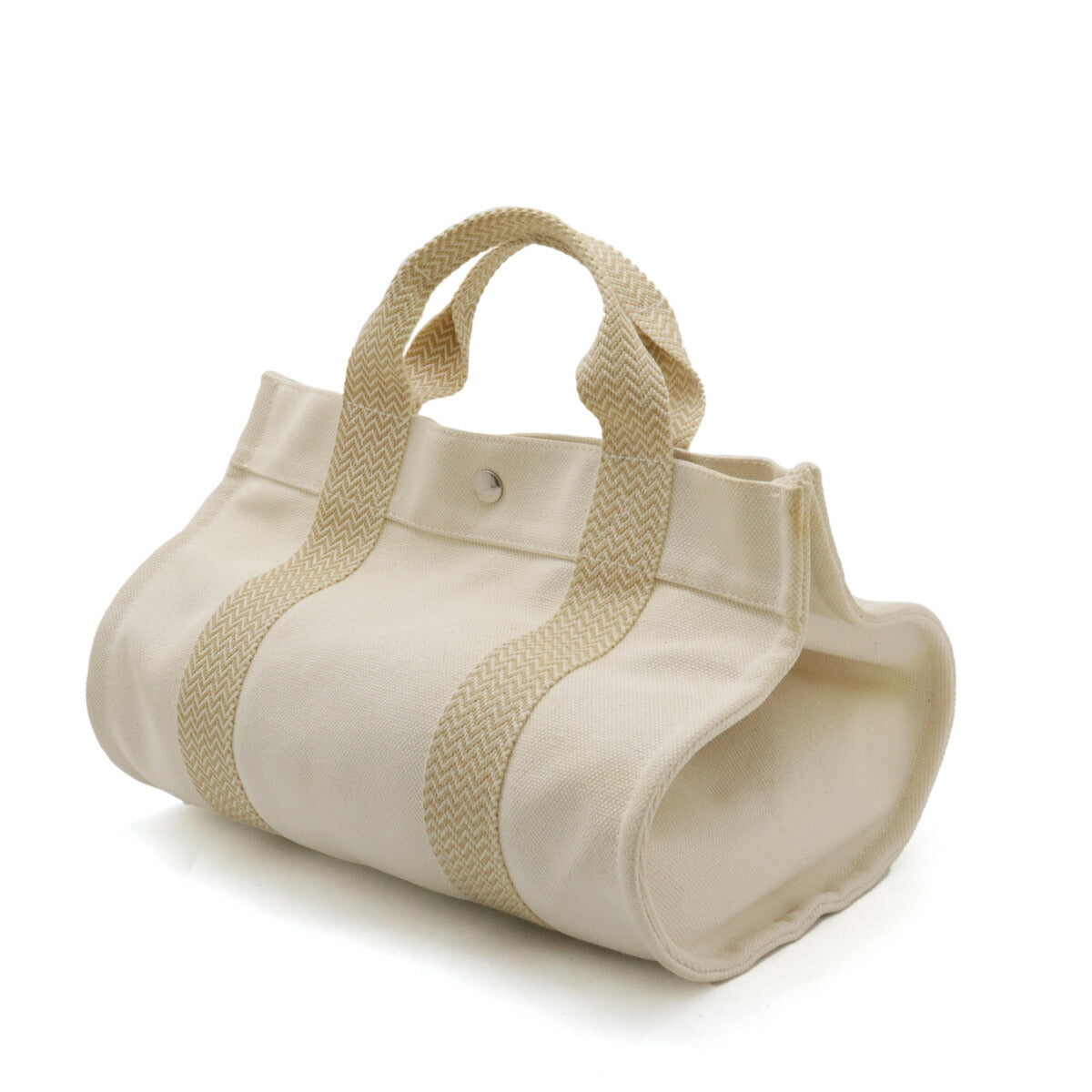 Hermes Cannes PM Canvas Tote Bag