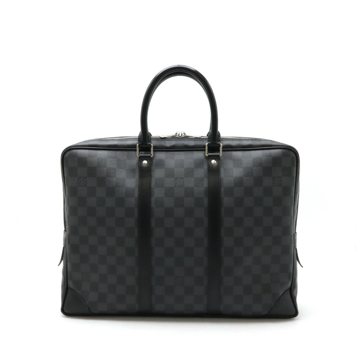 Louis Vuitton Damier Graphite Business Bag N41125 in Very Good Condition