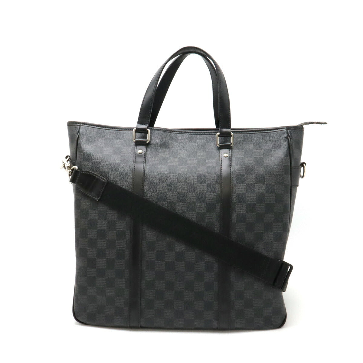 Louis Vuitton Damier Graphite Tadao Tote Bag N51192 in Very Good Condition