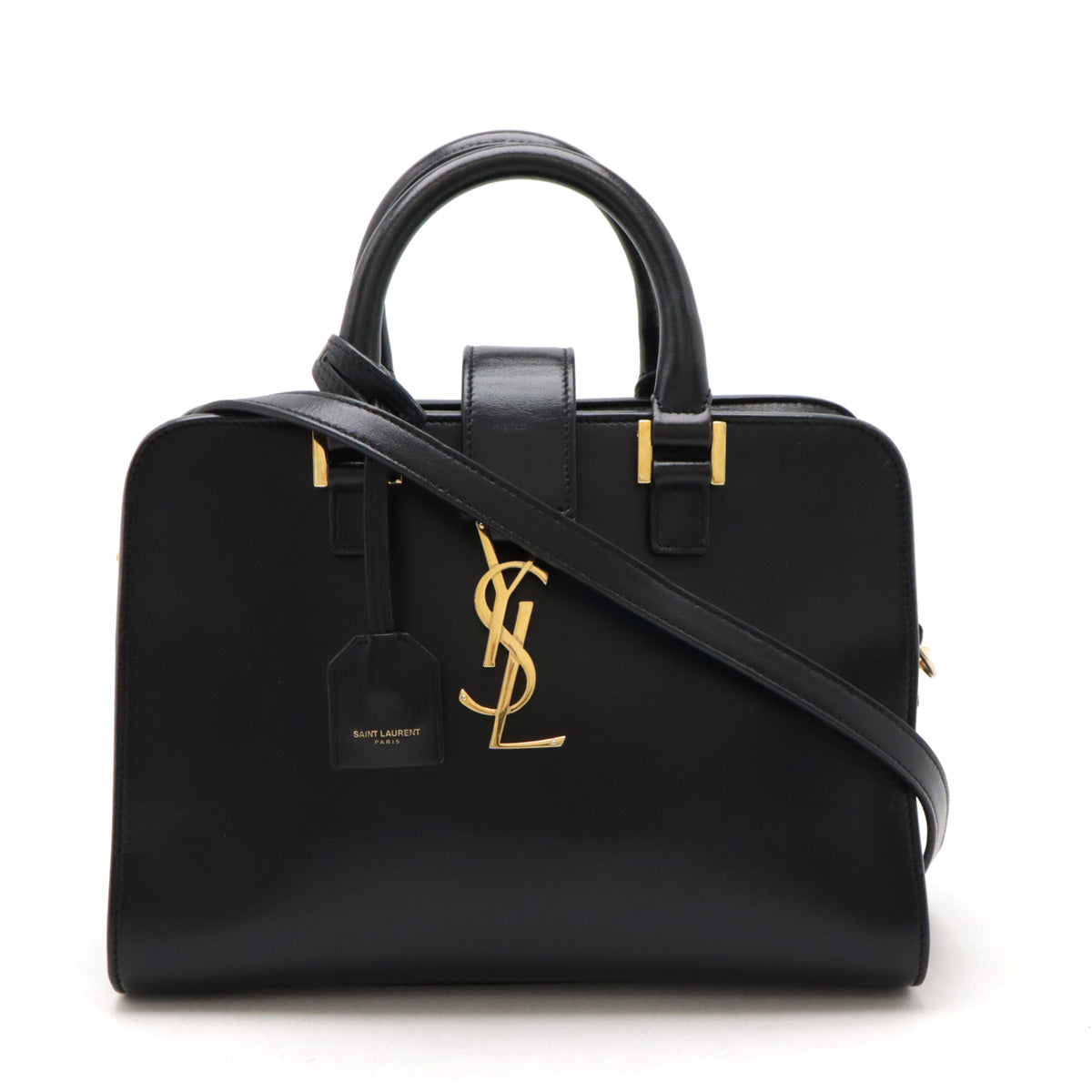 Yves Saint Laurent Leather Baby Cabas Handbag 472466