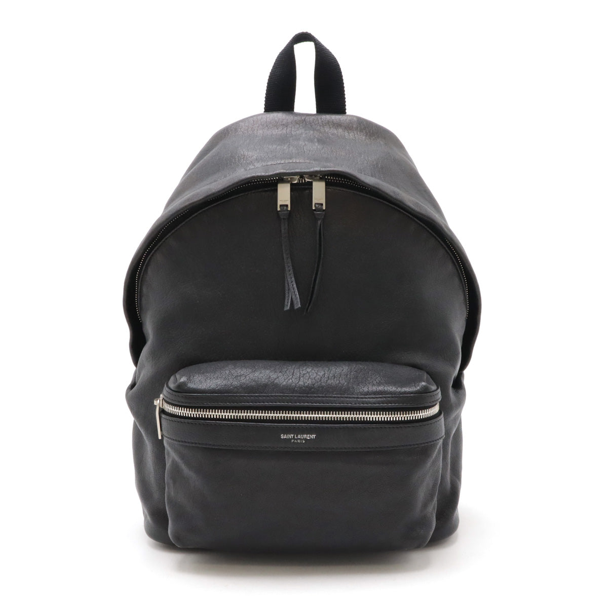 Yves Saint Laurent Leather City Backpack 508548 in Very Good Condition