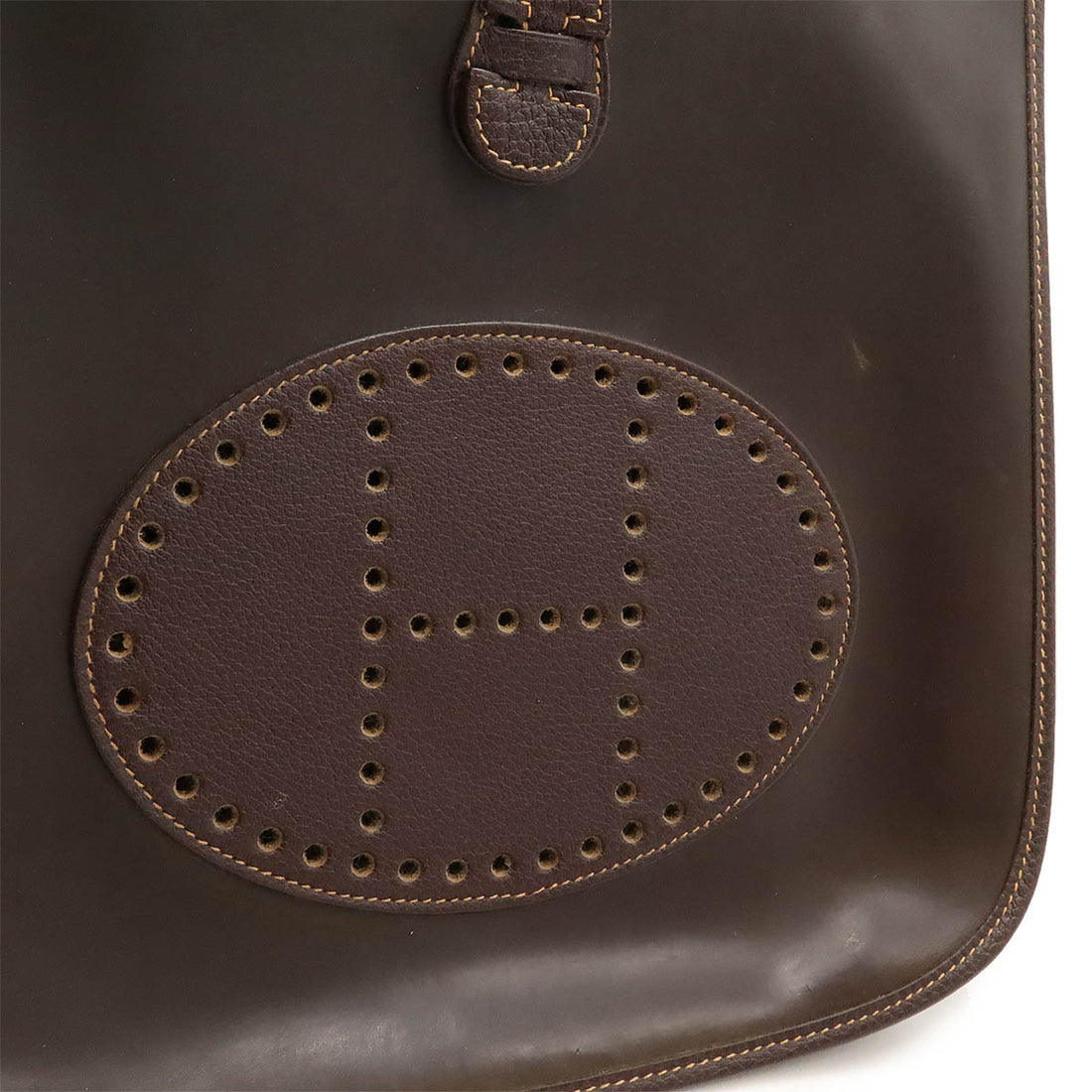 Hermes Evelyne I PM Shoulder Bag Dark Brown