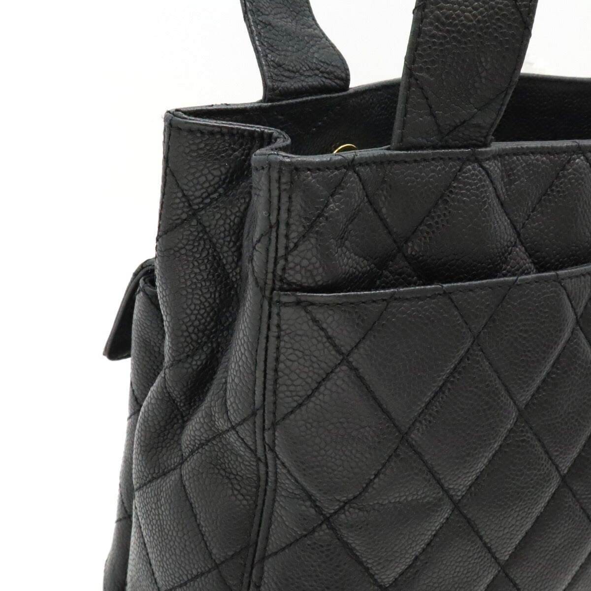 Chanel Caviar Matelasse Tote Bag