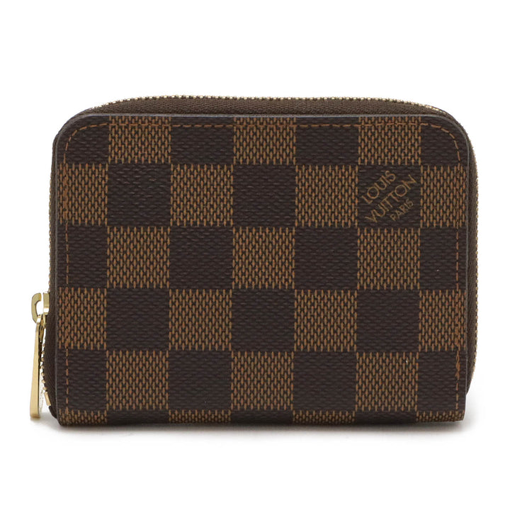 Louis Vuitton Damier Zippy Coin Purse N63070 in Great Condition