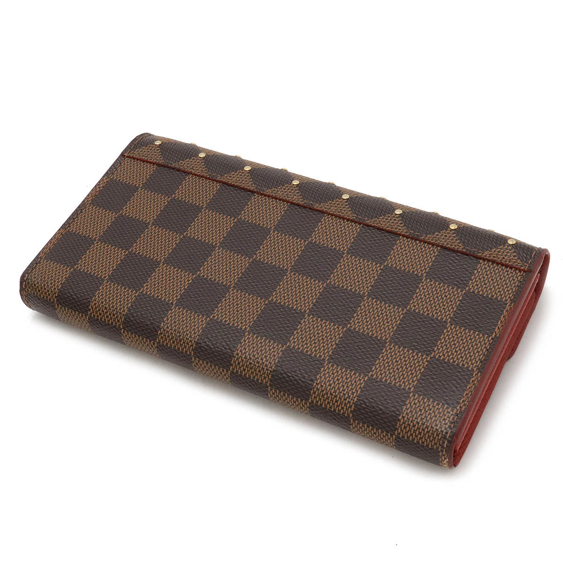 Louis Vuitton Damier Studded Long Wallet N60249 in Great Condition