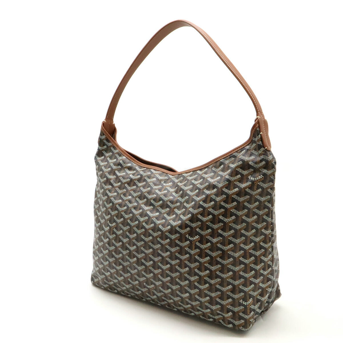 Goyard Boheme Hobo Bag PM Coated Canvas Leather