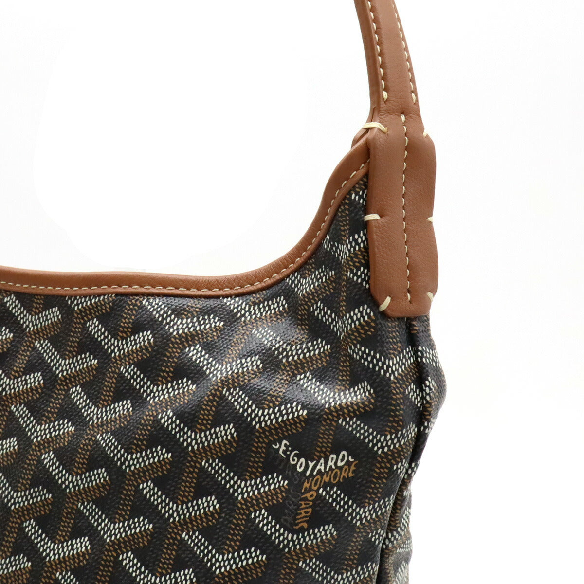 Goyard Boheme Hobo Bag PM Coated Canvas Leather