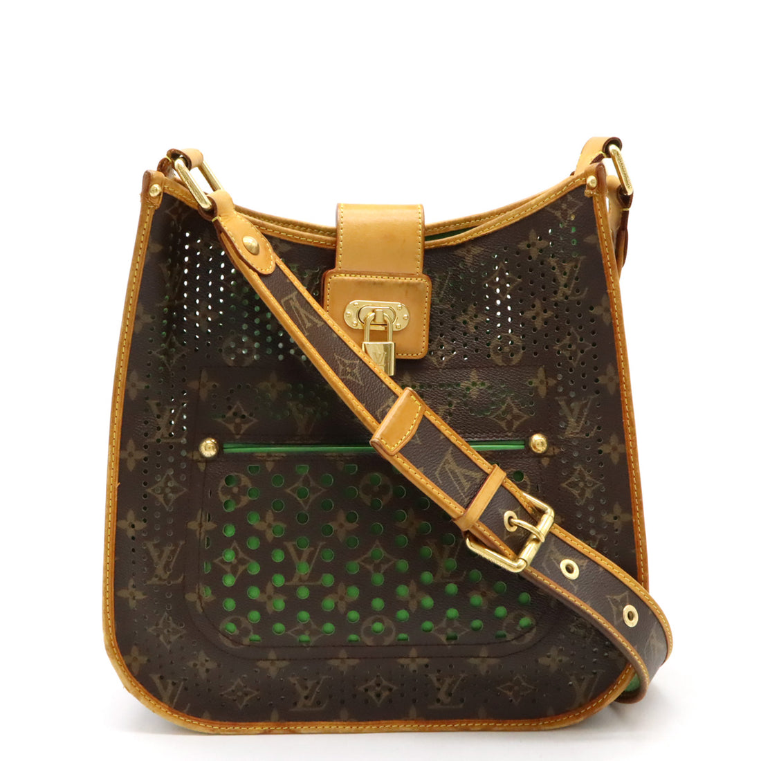 Louis Vuitton Monogram Perfo Musette Shoulder Bag M95173