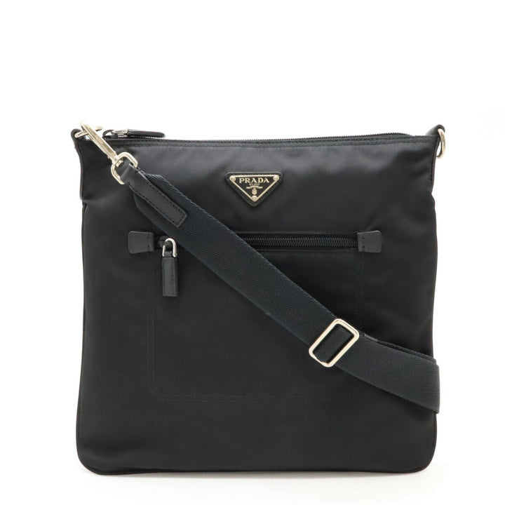 Prada Nylon/Leather Shoulder Bag BT0715