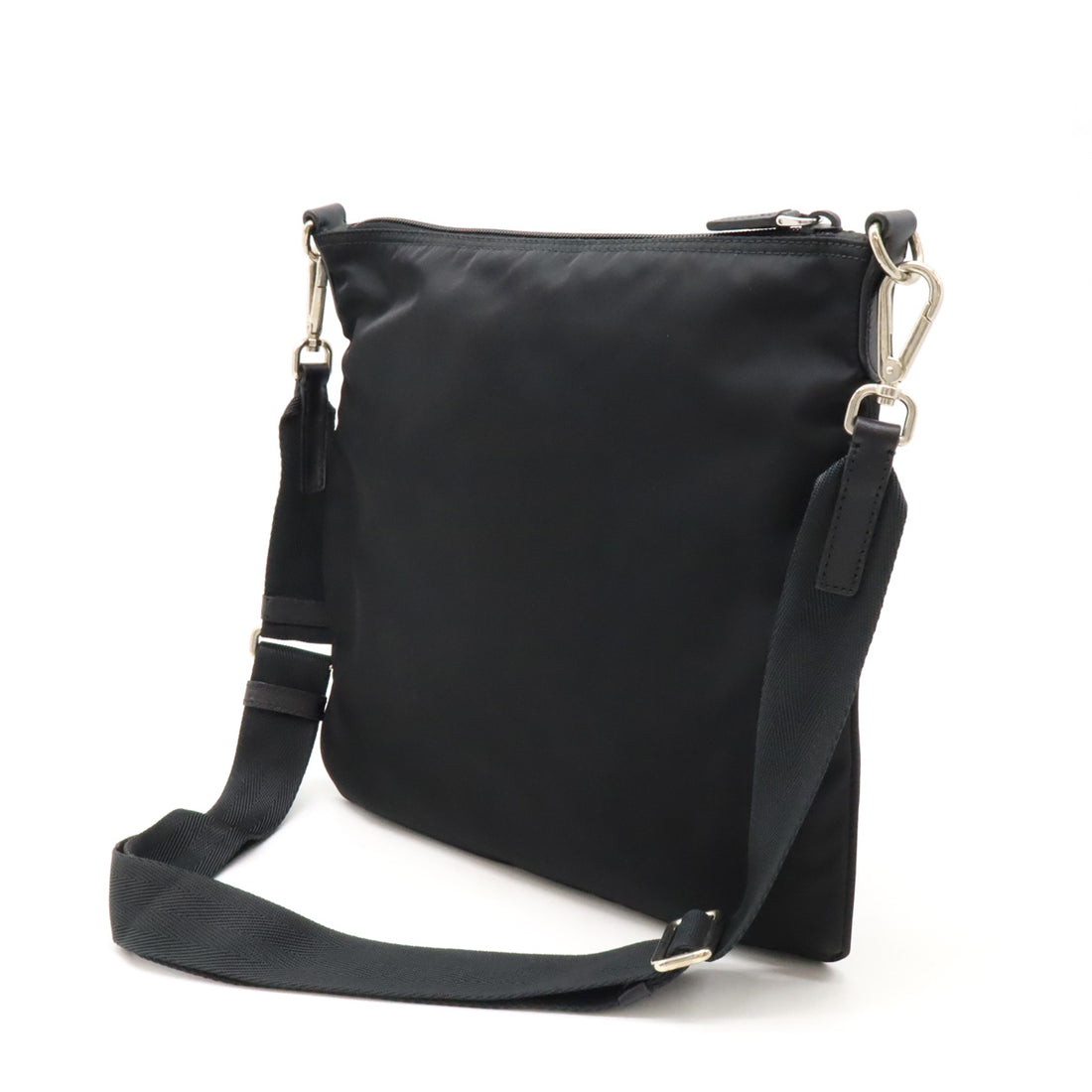 Prada Nylon/Leather Shoulder Bag BT0715