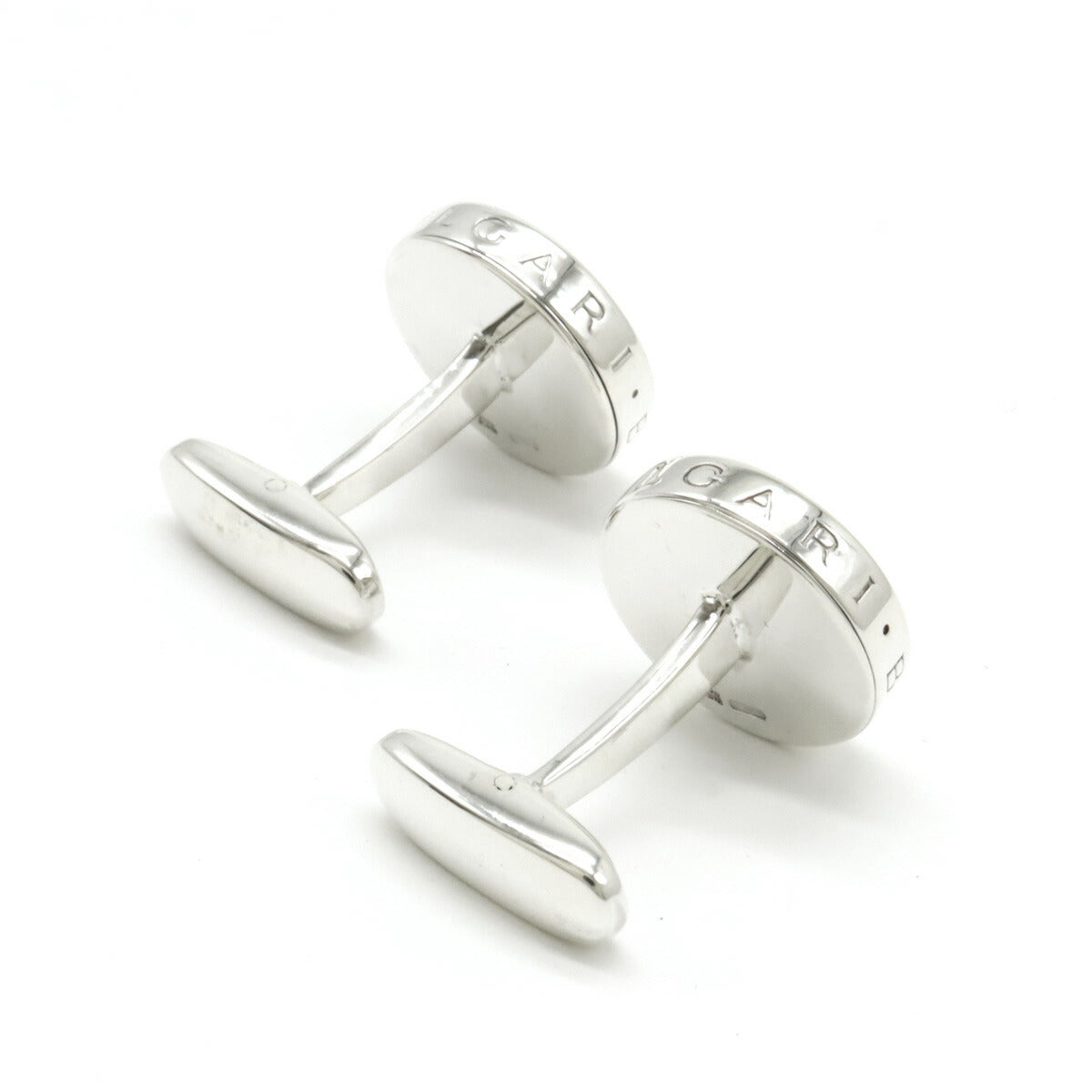 Bvlgari Allegra Onyx Cufflinks Silver