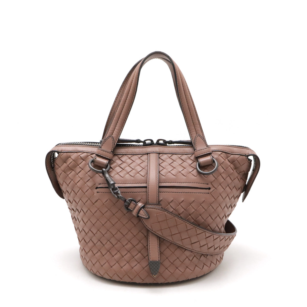 Bottega Veneta Intrecciato Leather Handbag