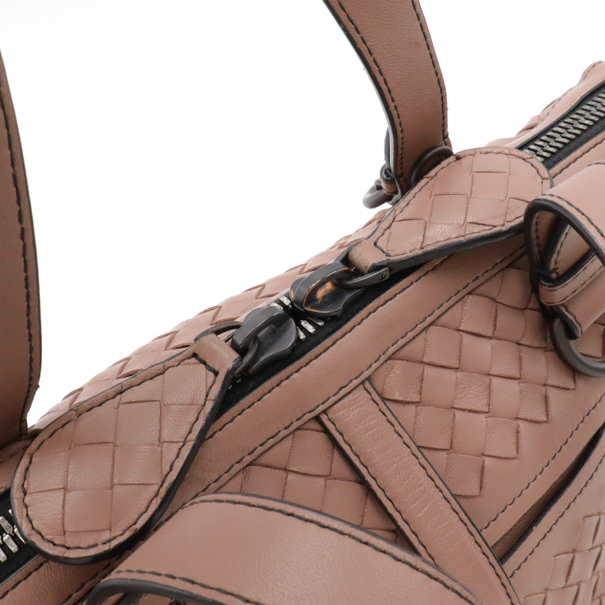 Bottega Veneta Intrecciato Leather Handbag