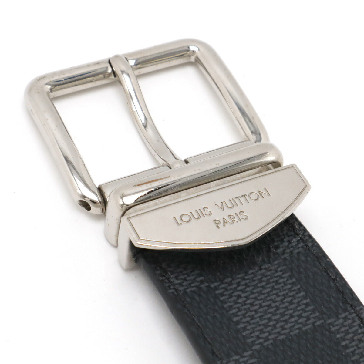 Louis Vuitton Damier Graphite Belt M9708T