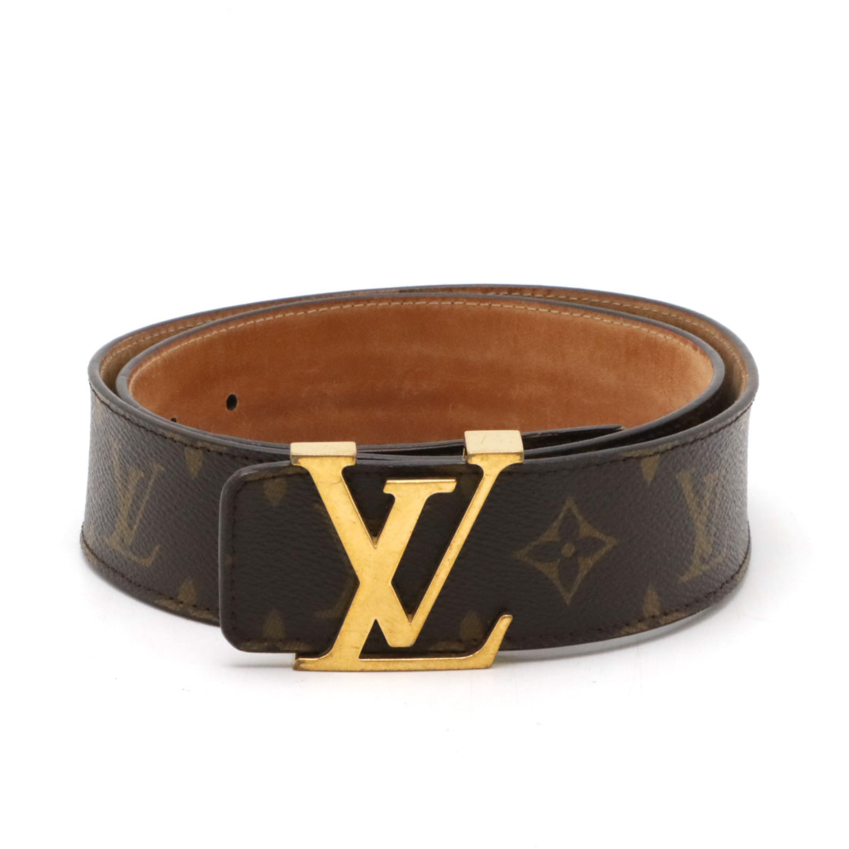 Louis Vuitton Monogram Initial LV Belt M9781W